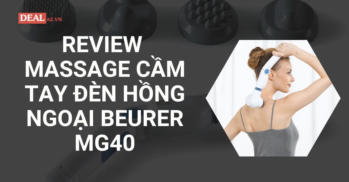 may massage cam tay den hong ngoai beurer MG 40 0